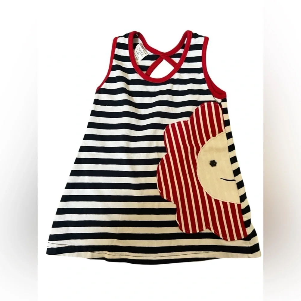 Striped Tank dress size 80 euro / 12 months